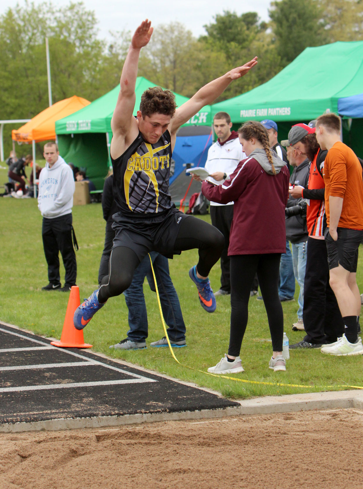 Division 3 track and field sectionals at Cameron 5-23-19